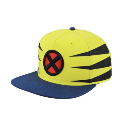 Wolverine Marvel XMen '97 Flat Bill Snapback Hat-image