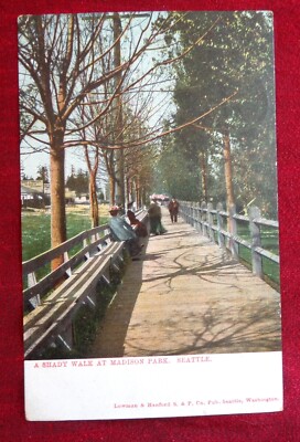 1910 - POST CARD - U.S.A., MADISON PARK, SEATTLE-image