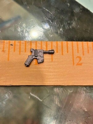 GI Joe Renegades Cobra Commander 3.75” Figure Cobra Leader 30th  PISTOL GUN -image