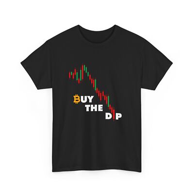Buy The Dip Cryptocurrency Stock Market Bitcoin Crypto T-Shirt-image