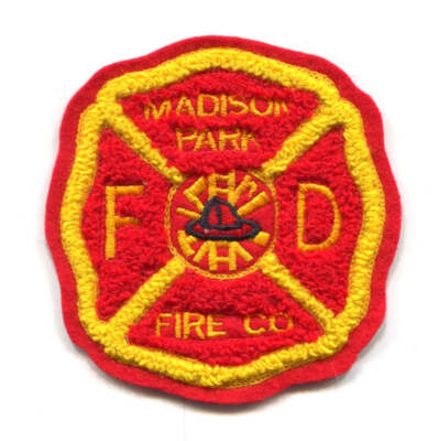Madison Park Fire Department Company Patch New Jersey NJ v2-image