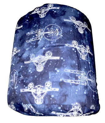 Pottery Barn Teen Star Trek Enterprise Sleeping Bag  Glow In The Dark 75
