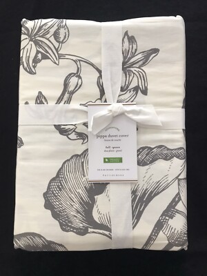 POTTERY BARN PIPPA FULL / QUEEN DUVET BRAND NEW W TAGS-image