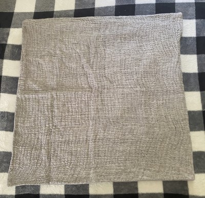 Pottery Barn Cloud Sham, Gray, Euro size-image