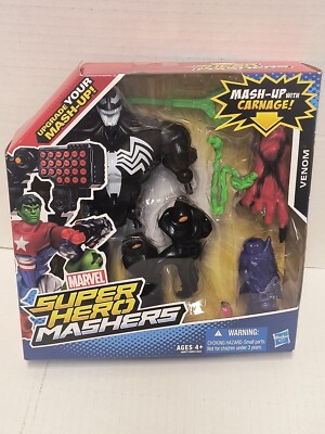 🕷Marvel Super Hero Mashers Venom! Case-fresh! New, Factory-sealed! Discontinued-image