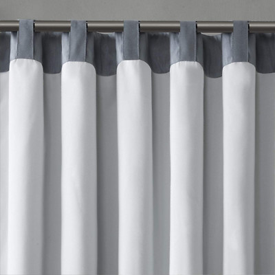 , Embroidered Andora 95-Inch Window Curtain Panel-image