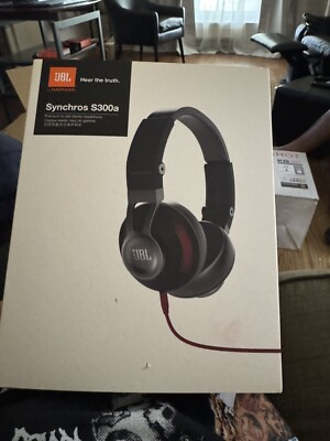 JBL Synchros S300a Premium Headphones Works with Android & Apple~Rarely Used-image