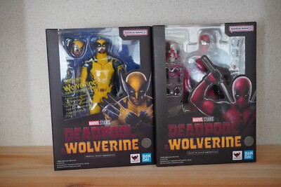 S.H.Figuarts Deadpool & Wolverine 2-Pack Set TAMASHII NATIONS Bandai Japan-image
