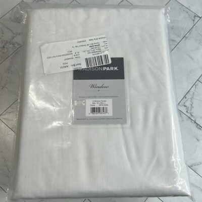 NWT Madison Park Ceres DIY Twisted Tab Sheer Curtain 50