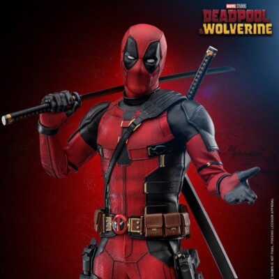 1/6 Scale Deadpool & Wolverine: Deadpool Figure Hot Toys MMS746 913476-image