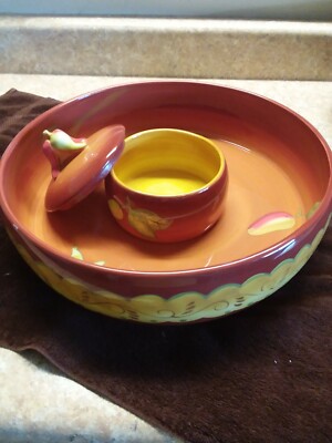 Large Beautiful Laurie Gates Santa Fe Peppers 13