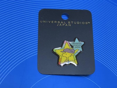 Snoopy Woodstock Usj Sal Studio Japan Star-Shaped Pin Badge-image