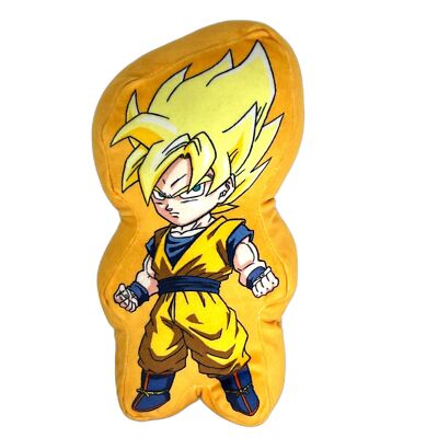 Anime Dragon Ball Z Goku Shaped Plush Pillow Small Cushion 10