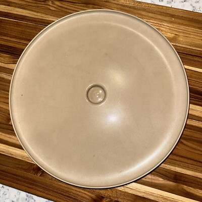 Tupperware Dip N Serve Chip & Dip Replacement Tray NO Bowl Beige 492-2 V-image