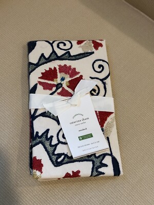 Pottery Barn Catarina Embroidered Standard Pillow Sham 20