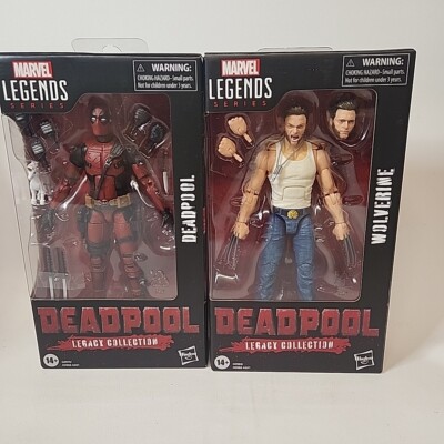 Marvel Legends Legacy Collection Deadpool & Wolverine Action Figures-image