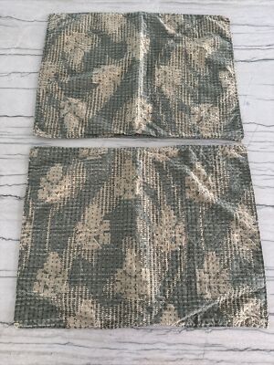 2 x Pottery Barn  Anya Standard Pillow Shams Covers 2557069 Green-image