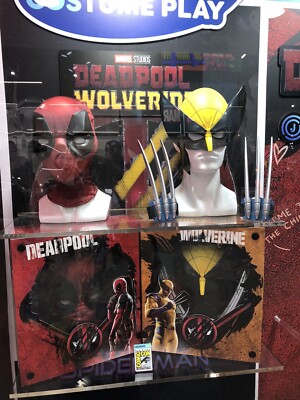 Deadpool Wolverine Jazwares SDCC 2024 Comic Con Mask Cosplay Exclusive LE/250-image