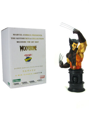 Kotobukiya Wolverine Unmasked Bust Wizard Exclusive Artist Proof X-Men Marvel-image