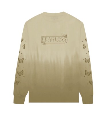 Taylor Swift  🫶🏼 Fearless  ‘You’re Not Sorry’ Ombré Dip Tie Dye T Shirt Large-image
