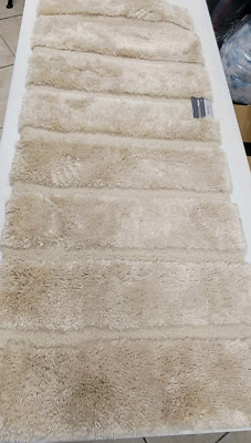 Madison Park Solid Tufted Pearl Channel Non-Slip Rug In Beige, 24