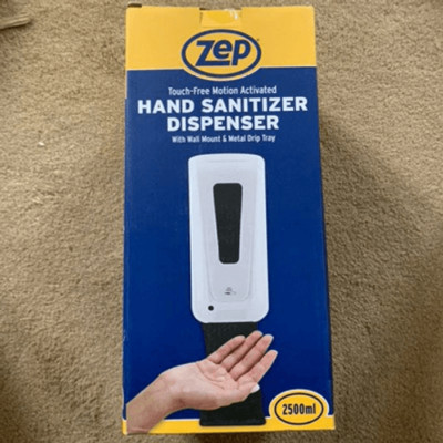 Zep Dispenser Extra Large Capacity With Wall Mount & Dip Tray Model TFHSU-2-2500-image