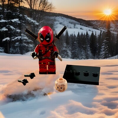 Deadpool Reynolds MCU X-Men Mini Action Figure Marvel DC Comics Customizable Toy-image
