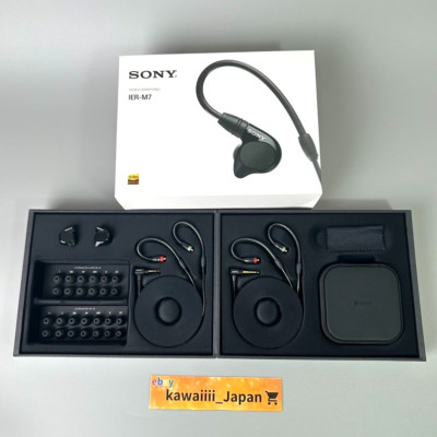 Sony IER-M7 In-Ear Monitor Headphones High-resolution compatible from Japan Used-image