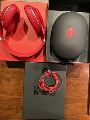 Beats by Dr. Dre Studio 2.0 Over the Ear Headphone - Red-image