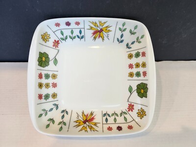 Vintage Rosenthal Baumann Studio Linie Pucci Porcelain Trinket Dish Floral-image