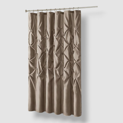 Madison Park Gray Laurel Shower Curtain Size 72