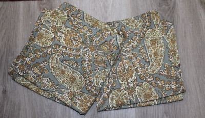 POTTERY BARN linen blend throw pillow Shams 20