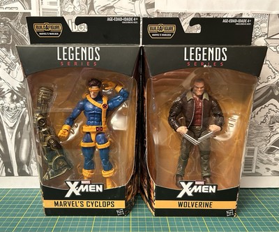 Marvel Legends Action Figure Cyclops Old Man Logan Warlock BAF LOT of 2-image
