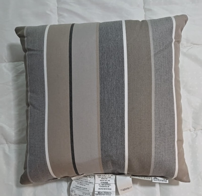 Pottery Barn Sunbrella Milano  Indoor/Outdoor Striped Pillow 18