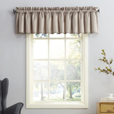 Barrow Energy Efficient Rod Pocket Curtain Valance Pair 54