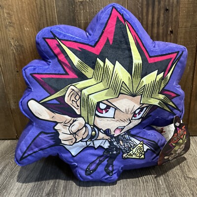 YUGIOH Yami Yugi Shaped Pillow Plush NEW WITH TAGS 2022-image