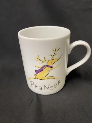 Pottery Barn Reindeer Prancer Replacement Mug-image