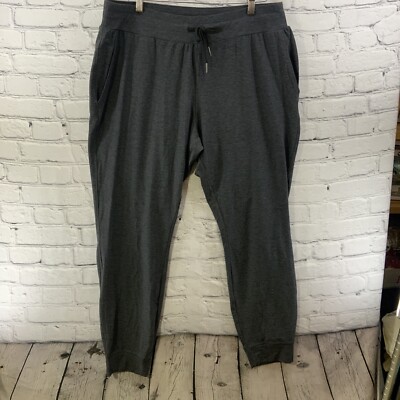 Dip Stretch Pants Womens Sz XXL Gray Drawstring Waist NWT-image