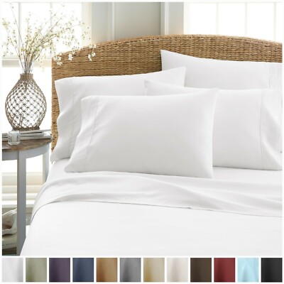 6PC Premium Sheet Set by Kaycie Gray So Soft Collection With 2 FREE PILLOW CASES-image