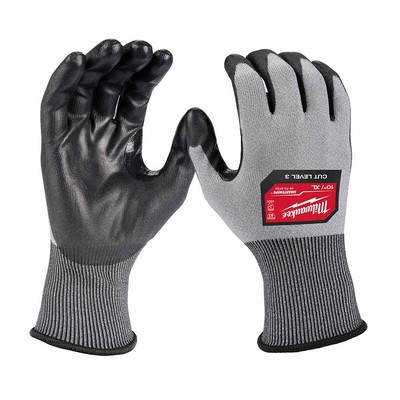 Milwaukee 48-73-8733B High Dexterity A3 Polyurethane Dipped Gloves - Extra Large-image