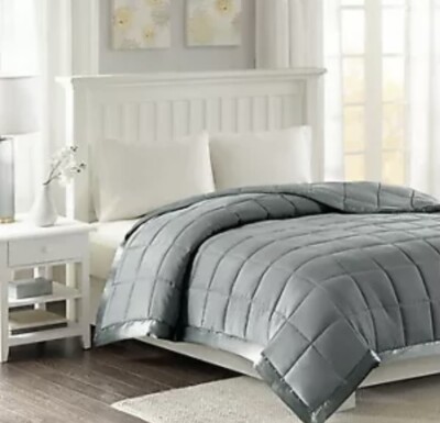 Madison Park TWIN Down Alternative Blanket With 3M Scotchgard-image