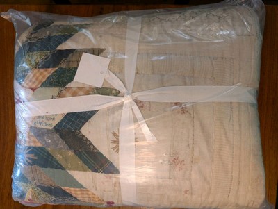 POTTERY BARN Winter Wreath Quilt - King/CKing-Multi-OPEN BOX-image