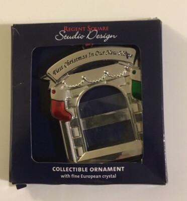 REGENT SQUARE STUDIO DESIGN - First Christmas In Our New Home Ornament-image