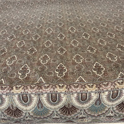 Pottery Barn Wylie Paisley Print Cotton  KING Duvet Cover Moroccan Multi-image