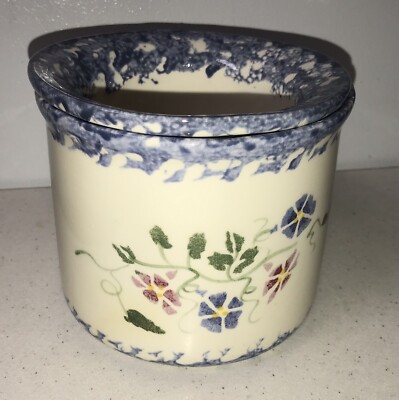 Large Stoneware Floral Dip Chiller-image