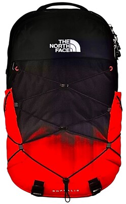 ◾️The NORTH FACE  Backpack BOREALIS Computer Laptop Large Fiery Red Dip Dye🎒-image