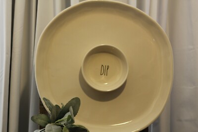 Rae Dunn DIP Large Ceramic Large Serving Tray Farmhouse by Magenta Artisan-image