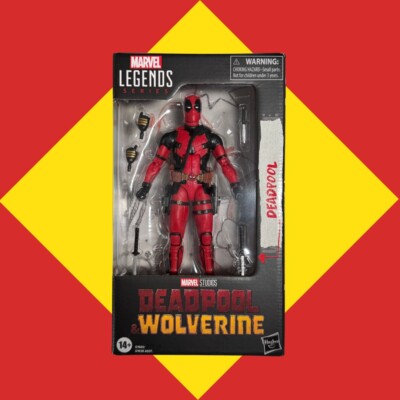 Deadpool and Wolverine Marvel Legends Deadpool 6