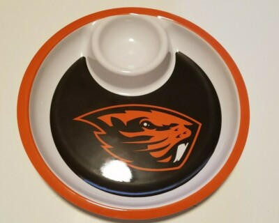 NCAA Official Collegiate Oregon State Chip and Dip tray, large 13