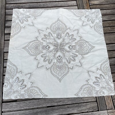 Pottery Barn Holly Embroidered Pillow Cover 24